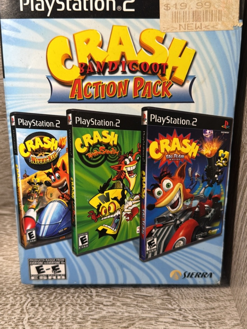 Sony Crash Bandicoot Action Pack